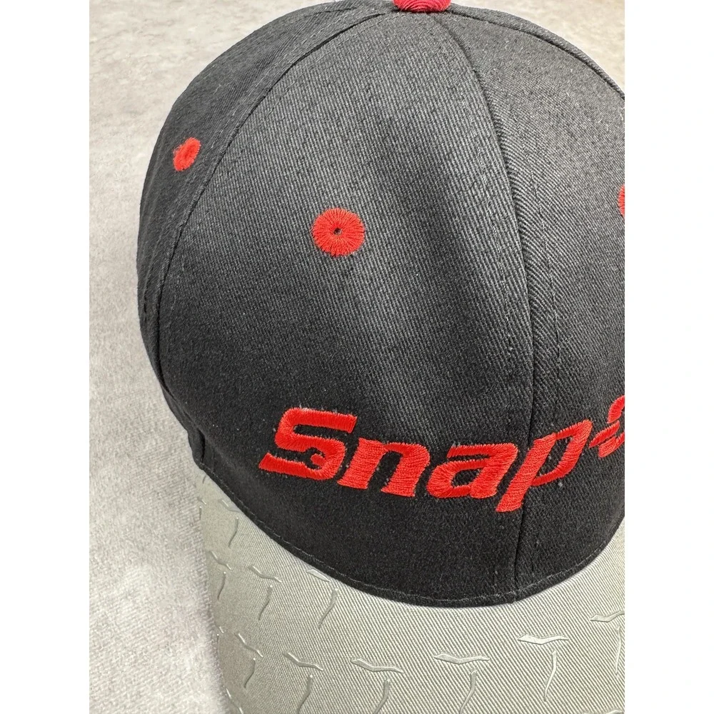 Snap-on Hat‎ Cap Strap Back Embroidered Diamond Plate Work Tool Mens Adjustable